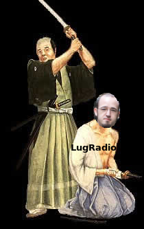 LugRadio comitting ritual suicude (seppuku)